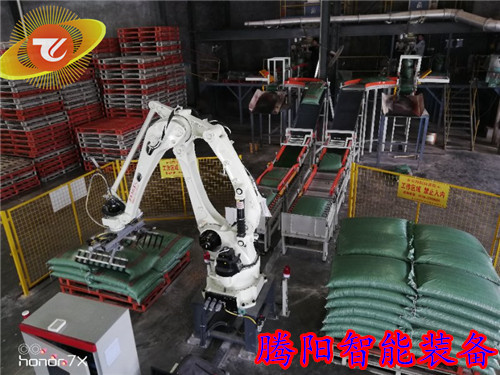 化肥行業(yè)的新寵 碼垛機械手(圖文)