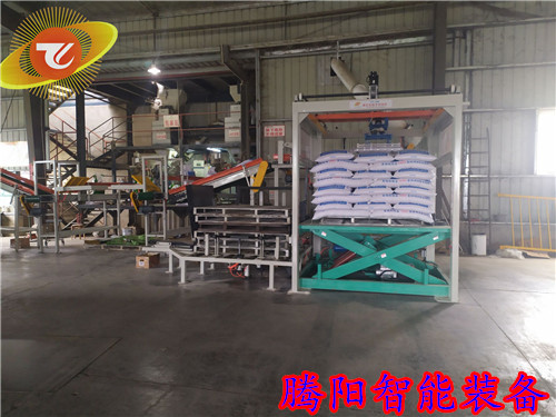 山東騰陽全自動(dòng)碼垛機(jī)應(yīng)用于各行業(yè)